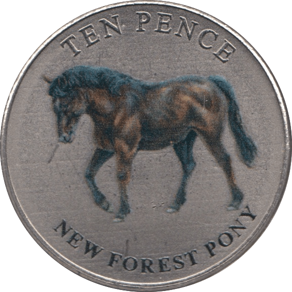 2022 TEN PENCE BAILIWICK OF GUERNSEY NEW FOREST PONY - 10p Proof - Cambridgeshire Coins
