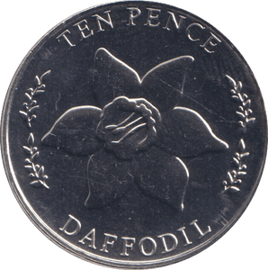 2022 TEN PENCE DAFFODIL GREAT BRITAIN FLOWERS - 10p BU - Cambridgeshire Coins