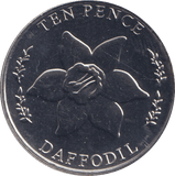 2022 TEN PENCE DAFFODIL GREAT BRITAIN FLOWERS - 10p BU - Cambridgeshire Coins