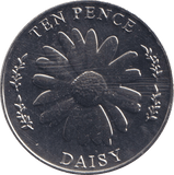 2022 TEN PENCE DAISY GREAT BRITAIN FLOWERS - 10p BU - Cambridgeshire Coins