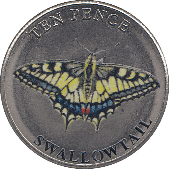 2022 TEN PENCE WILD COLLECTION SWALLOTAIL - WORLD COINS - Cambridgeshire Coins
