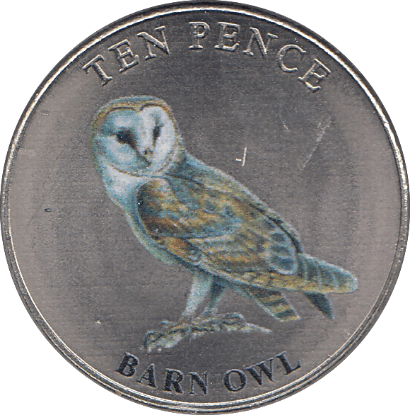 2022 TEN PENCE WILDLIFE COLLECTION BARN OWL - WORLD COINS - Cambridgeshire Coins