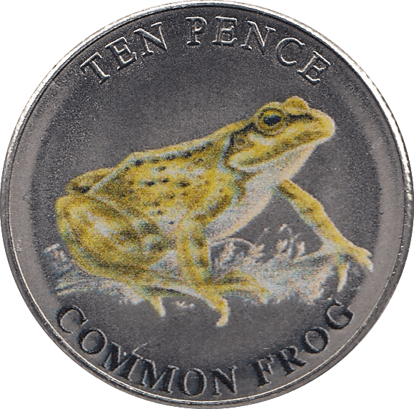 2022 TEN PENCE WILDLIFE COLLECTION COMMON FROG - WORLD COINS - Cambridgeshire Coins