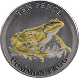 2022 TEN PENCE WILDLIFE COLLECTION COMMON FROG - WORLD COINS - Cambridgeshire Coins