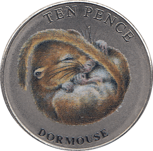2022 TEN PENCE WILDLIFE COLLECTION DORMOUSE - WORLD COINS - Cambridgeshire Coins