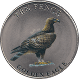 2022 TEN PENCE WILDLIFE COLLECTION GOLDEN EAGLE - WORLD COINS - Cambridgeshire Coins