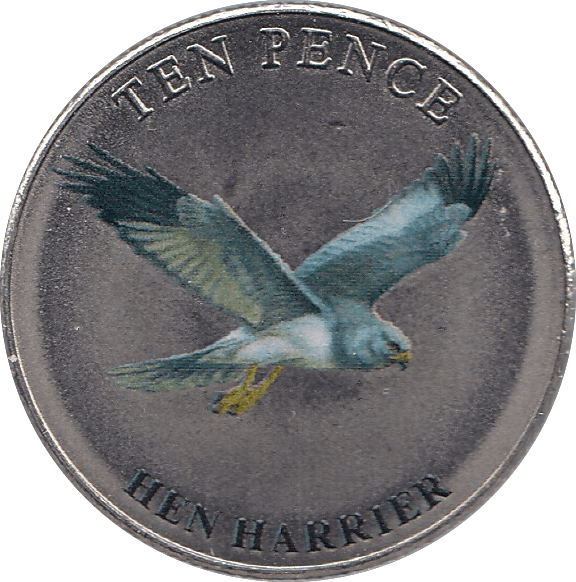 2022 TEN PENCE WILDLIFE COLLECTION HEN HARRIER - WORLD COINS - Cambridgeshire Coins