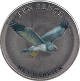 2022 TEN PENCE WILDLIFE COLLECTION HEN HARRIER - WORLD COINS - Cambridgeshire Coins