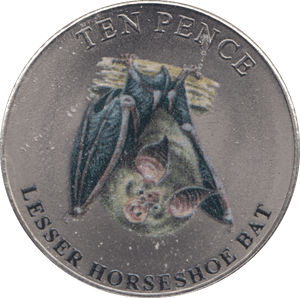 2022 TEN PENCE WILDLIFE COLLECTION LESSER HORSESHOE BAT - WORLD COINS - Cambridgeshire Coins