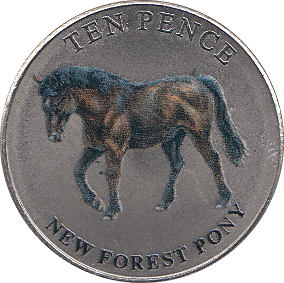 2022 TEN PENCE WILDLIFE COLLECTION NEW FOREST PONY - WORLD COINS - Cambridgeshire Coins
