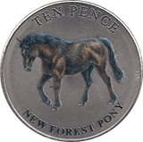 2022 TEN PENCE WILDLIFE COLLECTION NEW FOREST PONY - WORLD COINS - Cambridgeshire Coins