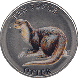 2022 TEN PENCE WILDLIFE COLLECTION OTTER - WORLD COINS - Cambridgeshire Coins