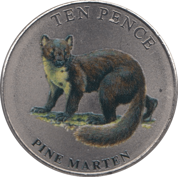 2022 TEN PENCE WILDLIFE COLLECTION PINE MARTEN - WORLD COINS - Cambridgeshire Coins