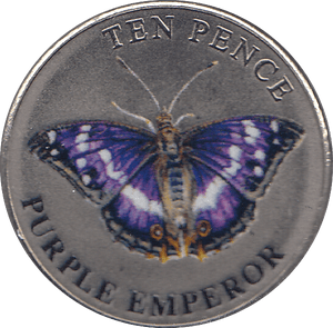 2022 TEN PENCE WILDLIFE COLLECTION PURPLE EMPEROR - WORLD COINS - Cambridgeshire Coins