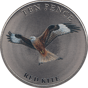 2022 TEN PENCE WILDLIFE COLLECTION RED KITE - WORLD COINS - Cambridgeshire Coins