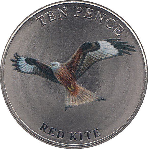 2022 TEN PENCE WILDLIFE COLLECTION RED KITE - WORLD COINS - Cambridgeshire Coins