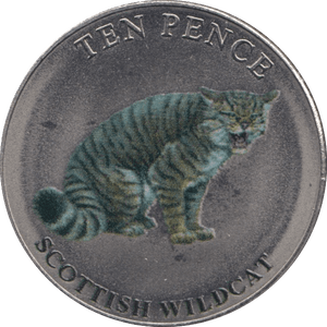 2022 TEN PENCE WILDLIFE COLLECTION SCOTTISH WILDCAT - WORLD COINS - Cambridgeshire Coins