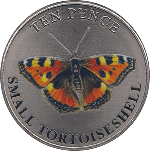 2022 TEN PENCE WILDLIFE COLLECTION SMALL TORTOISESHELL - WORLD COINS - Cambridgeshire Coins