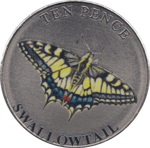 2022 TEN PENCE WILDLIFE COLLECTION SWALLOWTAIL - WORLD COINS - Cambridgeshire Coins
