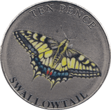 2022 TEN PENCE WILDLIFE COLLECTION SWALLOWTAIL - WORLD COINS - Cambridgeshire Coins