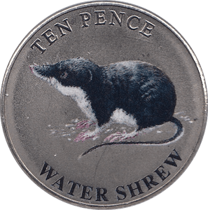 2022 TEN PENCE WILDLIFE COLLECTION WATER SHREW - WORLD COINS - Cambridgeshire Coins