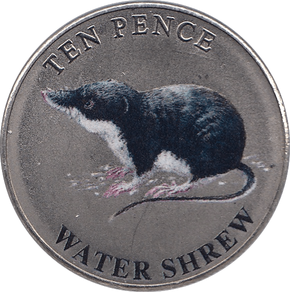 2022 TEN PENCE WILDLIFE COLLECTION WATER SHREW - WORLD COINS - Cambridgeshire Coins