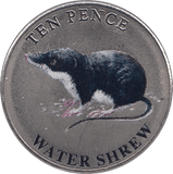 2022 TEN PENCE WILDLIFE COLLECTION WATER SHREW - WORLD COINS - Cambridgeshire Coins