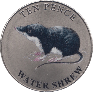 2022 TEN PENCE WILDLIFE COLLECTION WATER SHREW - WORLD COINS - Cambridgeshire Coins