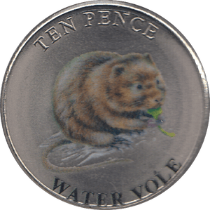 2022 TEN PENCE WILDLIFE COLLECTION WATER VOLE - WORLD COINS - Cambridgeshire Coins