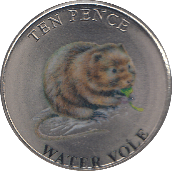 2022 TEN PENCE WILDLIFE COLLECTION WATER VOLE - WORLD COINS - Cambridgeshire Coins