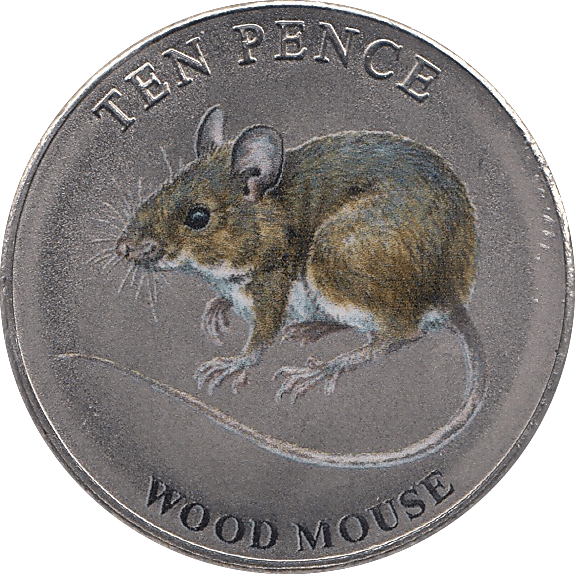 2022 TEN PENCE WILDLIFE COLLECTION WOOD MOUSE - WORLD COINS - Cambridgeshire Coins