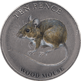 2022 TEN PENCE WILDLIFE COLLECTION WOOD MOUSE - WORLD COINS - Cambridgeshire Coins