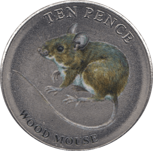 2022 TEN PENCE WILDLIFE COLLECTION WOOD MOUSE - WORLD COINS - Cambridgeshire Coins