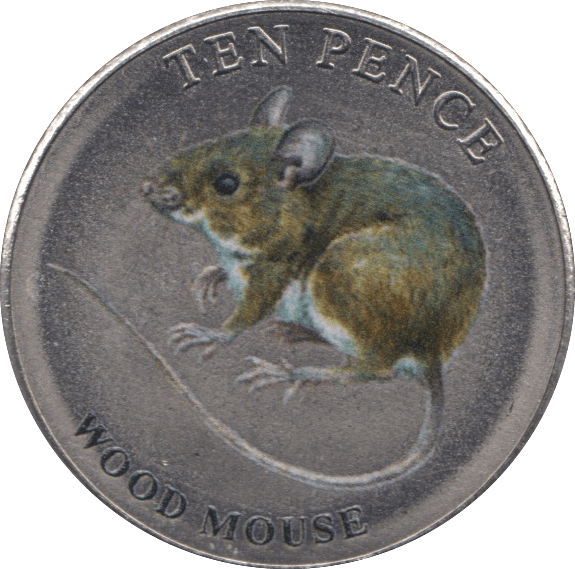2022 TEN PENCE WILDLIFE COLLECTION WOOD MOUSE - WORLD COINS - Cambridgeshire Coins