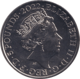 2022 THE ROLLING STONES FIVE POUNDS ( BU ) - SILVER PROOF - Cambridgeshire Coins
