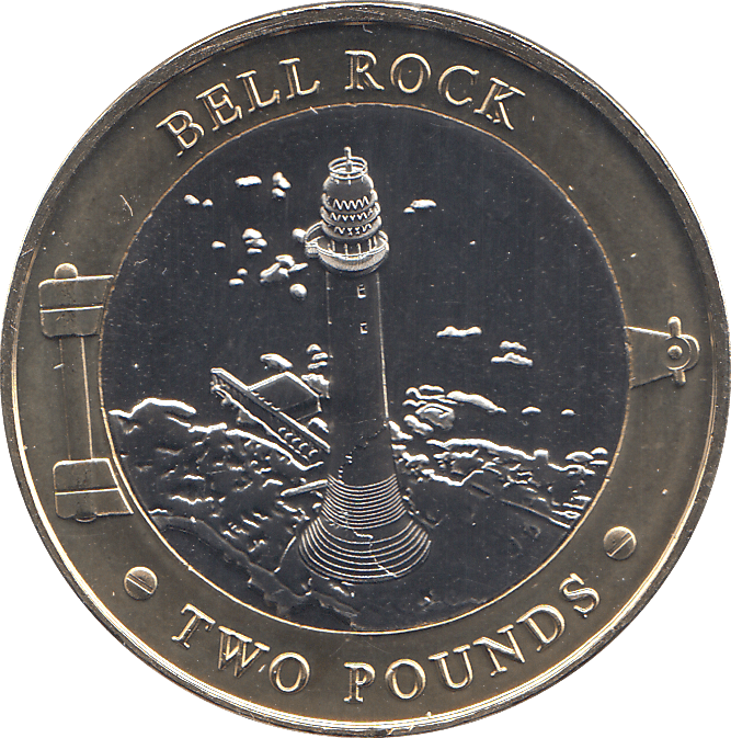 2022 TWO POUNDS BELL ROCK LIGHTHOUSE ( BU ) - WORLD COINS - Cambridgeshire Coins