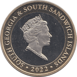 2022 TWO POUNDS HEROIC AGE OF ANTARCTIC EXPLORATION ( BU ) - WORLD COINS - Cambridgeshire Coins