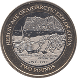 2022 TWO POUNDS HEROIC AGE OF ANTARCTIC EXPLORATION ( BU ) - WORLD COINS - Cambridgeshire Coins