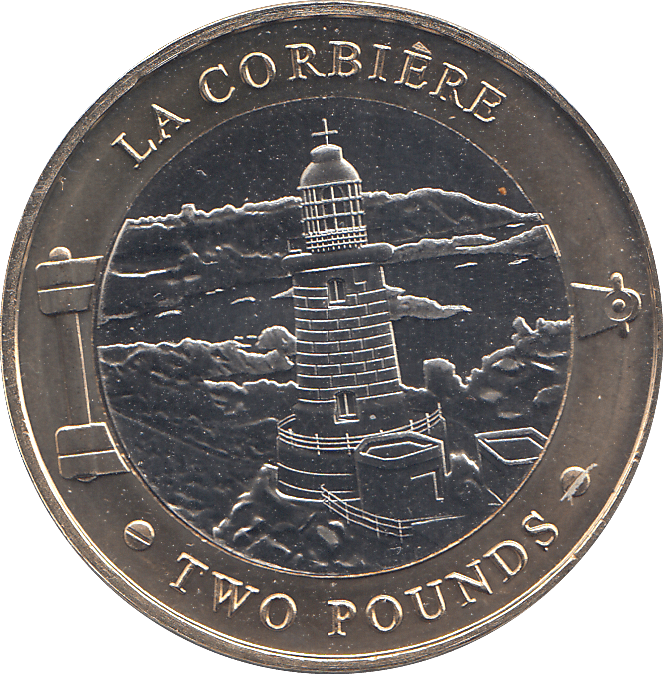 2022 TWO POUNDS LA CORBIERE LIGHTHOUSE ( BU ) - WORLD COINS - Cambridgeshire Coins