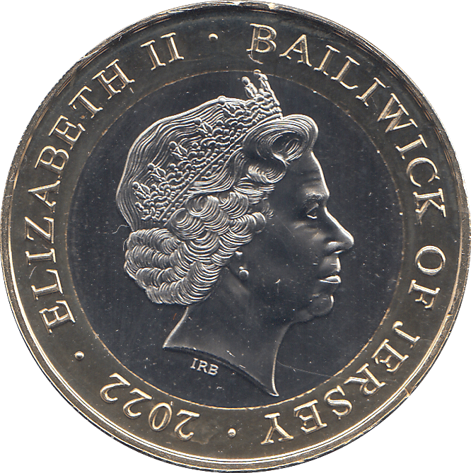 2022 TWO POUNDS LA CORBIERE LIGHTHOUSE ( BU ) - WORLD COINS - Cambridgeshire Coins