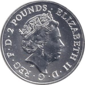 2022 TWO POUNDS SILVER PROOF LITTLE JOHN - WORLD COINS - Cambridgeshire Coins