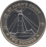 2022 TWO POUNDS ST JOHNS POINT LIGHTHOUSE ( BU ) - WORLD COINS - Cambridgeshire Coins