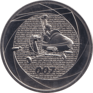 2023 007 FIVE POUNDS ( BU ) - SILVER PROOF - Cambridgeshire Coins