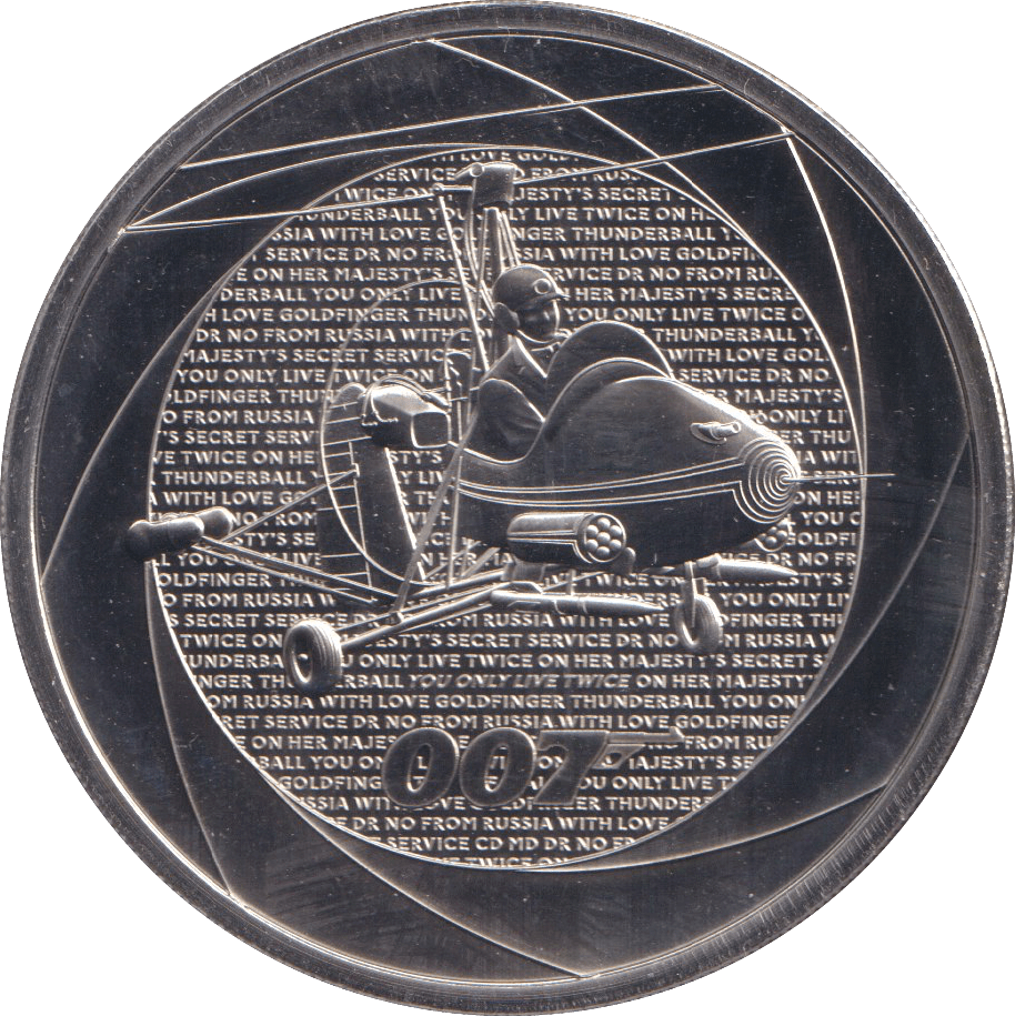 2023 007 FIVE POUNDS ( BU ) - SILVER PROOF - Cambridgeshire Coins