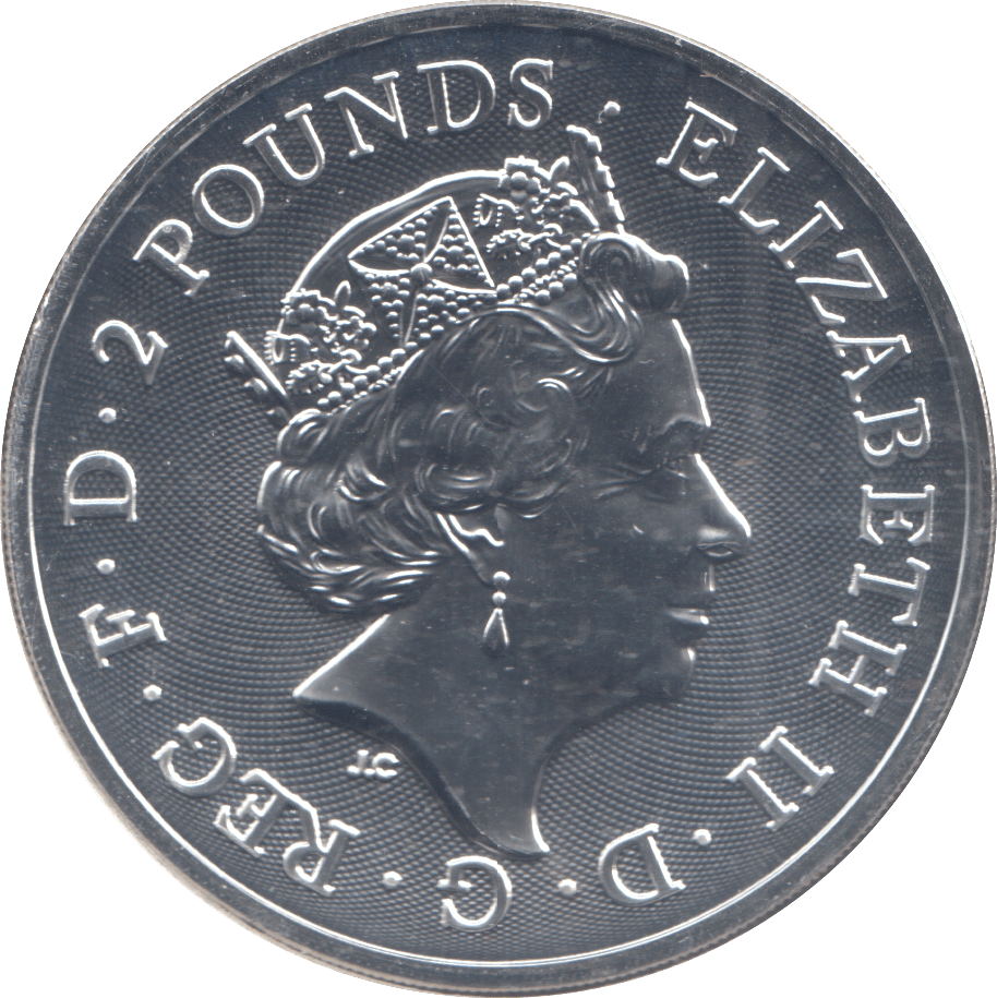 2023 1 OZ FINE SILVER 999 PROOF KING ARTHUR 2 POUNDS - SILVER WORLD COINS - Cambridgeshire Coins