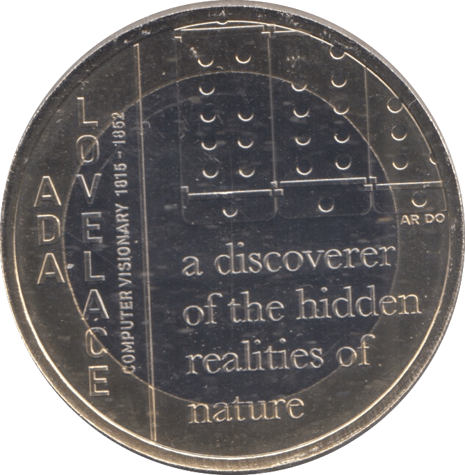 2023 2 POUND BU ADA LOVELACE - £2 BU - Cambridgeshire Coins