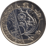 2023 2 POUNDS FLOWERS OF THE FOUR NATIONS ( BU ) - WORLD COINS - Cambridgeshire Coins