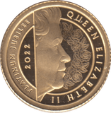 2023 22CT GOLD PLATINUM JUBILEE 1/8TH SOVEREIGN ( PROOF ) - GOLD WORLD COINS - Cambridgeshire Coins