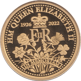 2023 22CT GOLD QUEEN ELIZABETH II IN MEMORIAM 1/2OZ SOVEREIGN ( PROOF ) - GOLD WORLD COINS - Cambridgeshire Coins