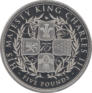 2023 5 POUNDS HIS MAJESTY KING CHARLES ( PROOF ) - WORLD COINS - Cambridgeshire Coins